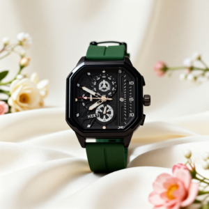 fasi tactical style square analog watch