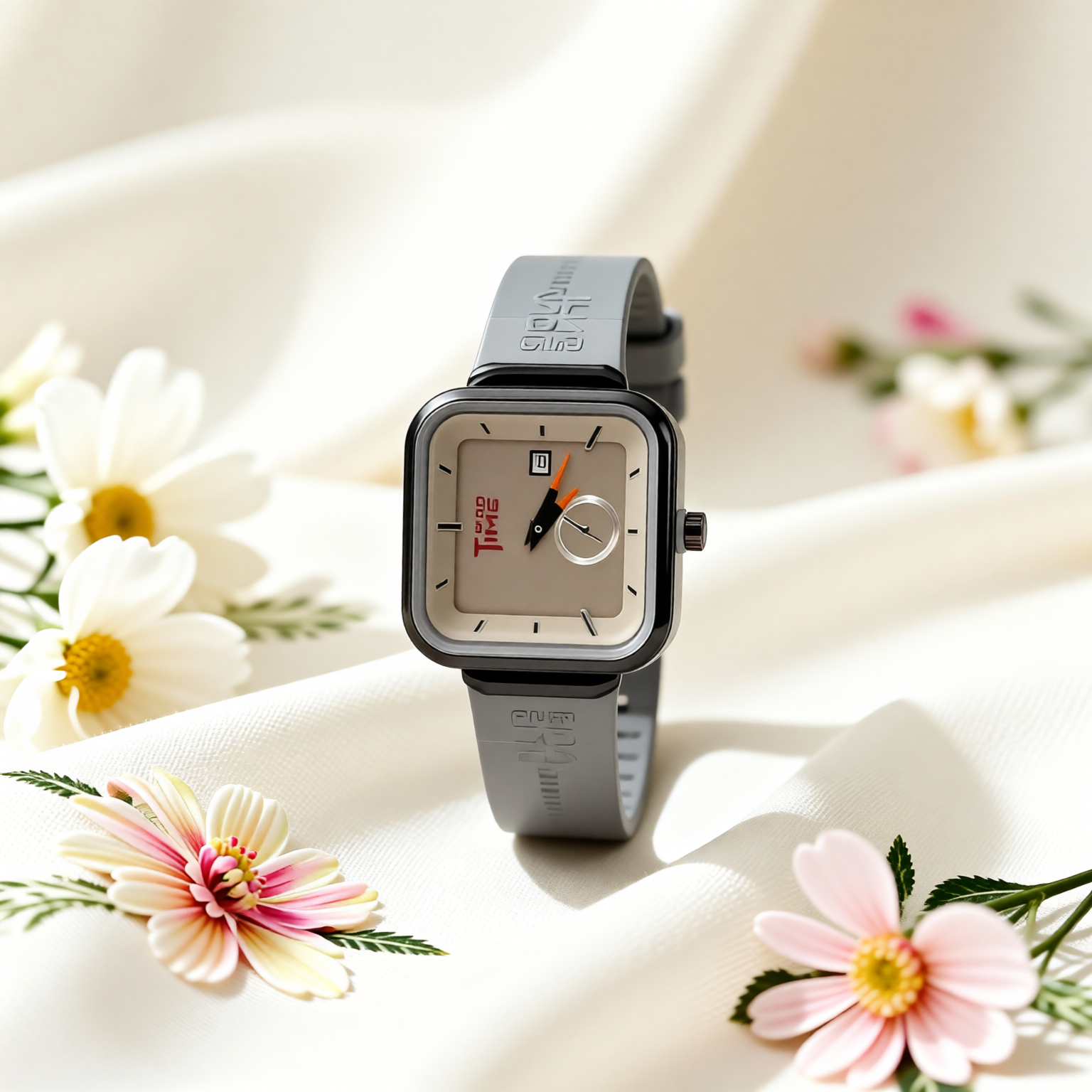 minimal square dial watch minimal square dial watch